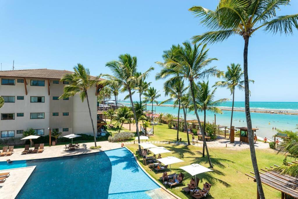 Flat Vista Mar No La Fleur Polinesia - Muro Alto - Porto De Galinhas Cupe Bagian luar foto